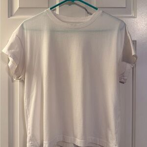 Banana Republic White Short Sleeve Tee